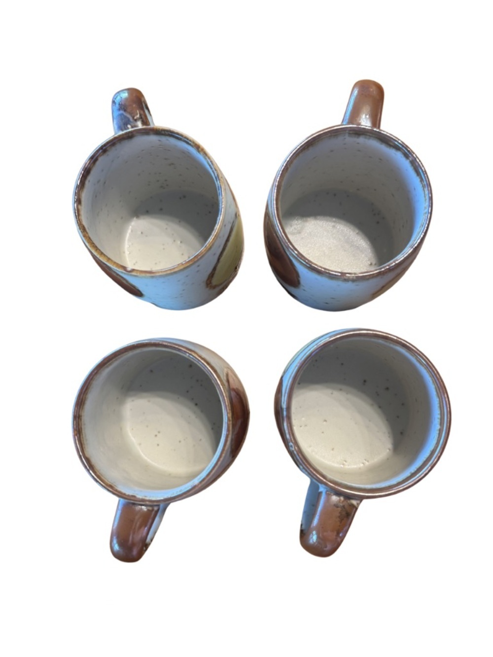 Vintage Otagiri Style Floral Stoneware Mugs Japan 1970s Cabin Cottagecore 4 - Picture 6 of 6
